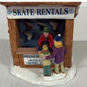 Skate Rentals Figurine with People